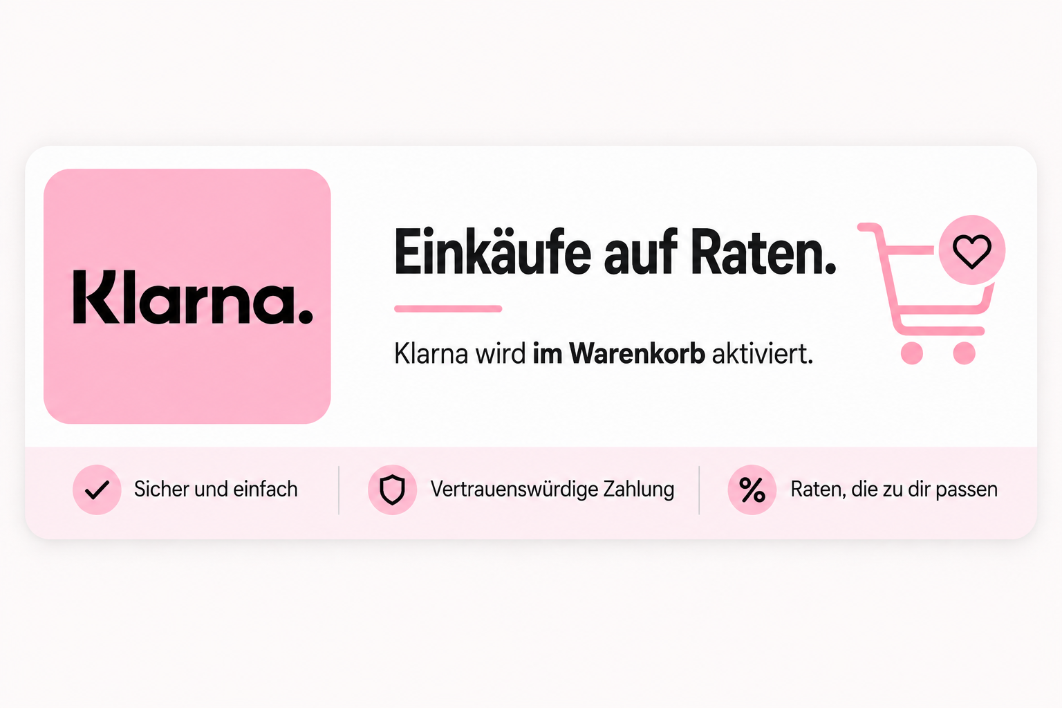 Klarna Ratenzahlung – bequem und sicher im Warenkorb bezahlen