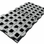 Verdura Core 65 mm Schwerlast-Rasengitter Unterseite für hohe Belastungen